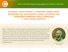 Tablet Screenshot of clearbold.com